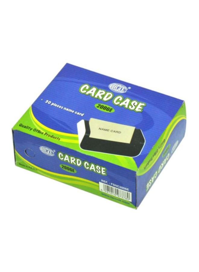 إف اي أس  حامل بطاقة العمل أسود/أبيض - Image 2