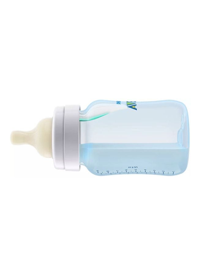 PHILIPS AVENT Pack Of 3 Anti-Colic Feeding Bottles With Air-Free Vent, Flexible Nipples, 260 Ml - Blue/White  - Image 3