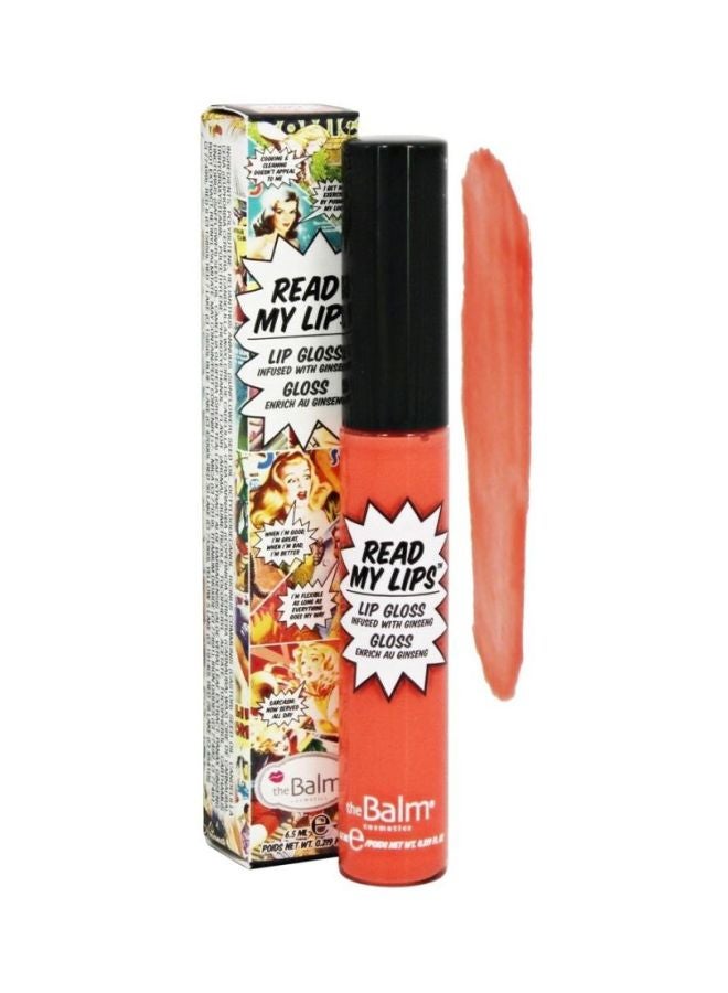 theBalm - Read My Lips Lip Gloss Pop! - Image 1