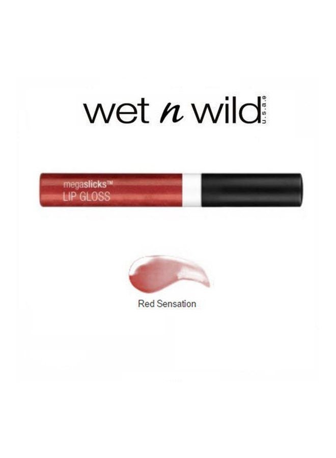 Wet N Wild Megaslicks Lip Gloss Red Sensation  - Image 2