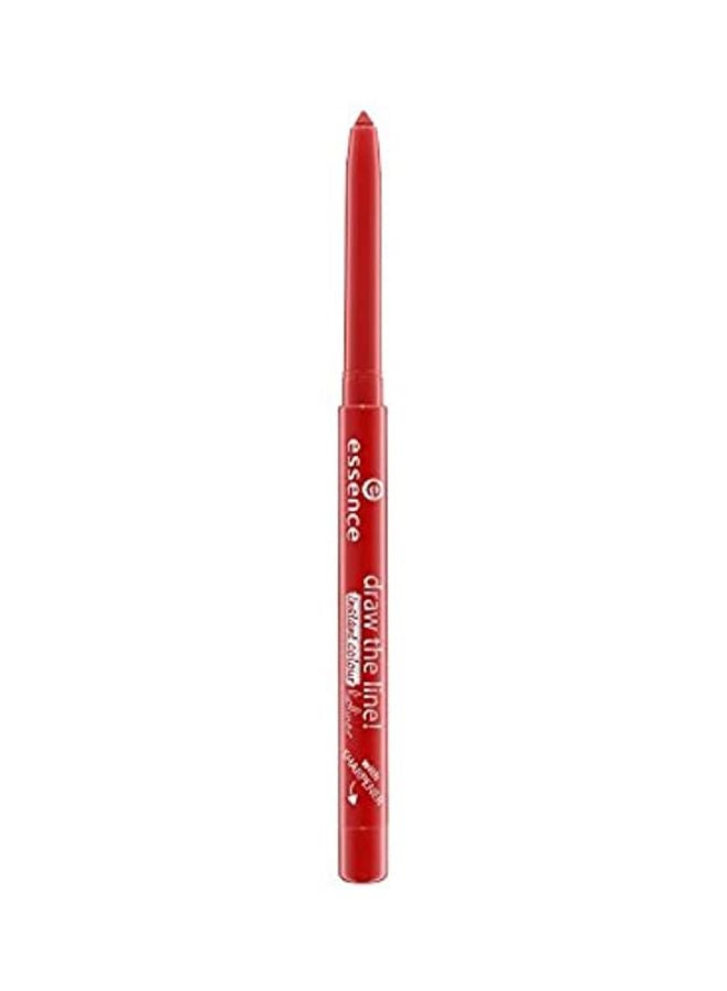 Draw The Line! Instant Colour Lipliner With Sharpener Catch Up Red