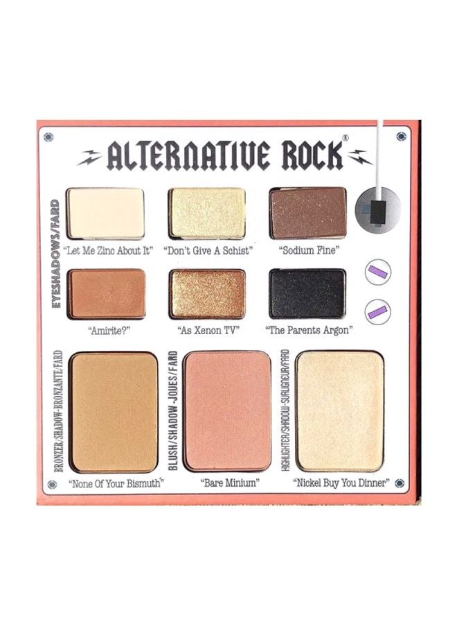 theBalm - Alternative Rock Vol. 2 Face Palette Pink/Beige/Brown - Image 1