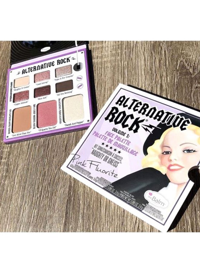 theBalm - Alternative Rock Vol. 1 Face Palette Pink/White/Brown - Image 1