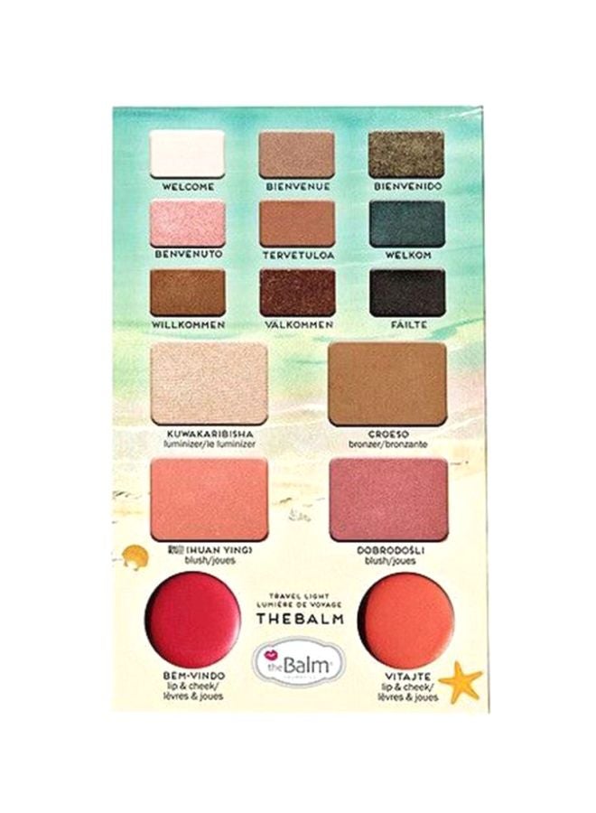 theBalm Voyage 2 Face Palette Pink/Beige/Brown  - Image 3