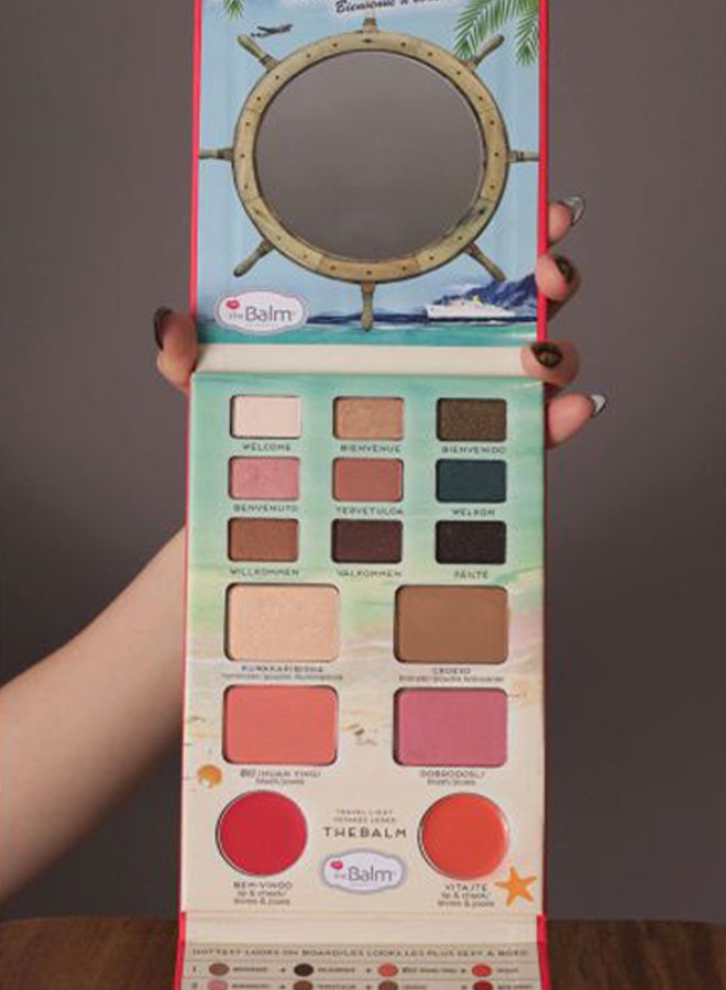 theBalm Voyage 2 Face Palette Pink/Beige/Brown  - Image 4