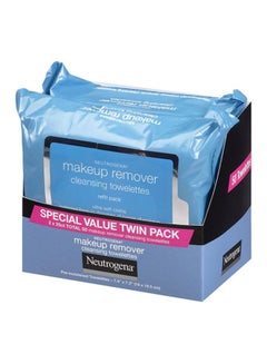 Neutrogena Pack Of 2 Makeup Removing Towelette Set White  - Image 3