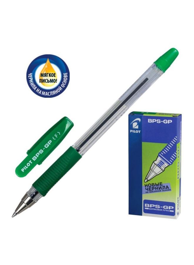 بايلوت قلم حبر جاف Bps شفاف/أخضر - Image 2