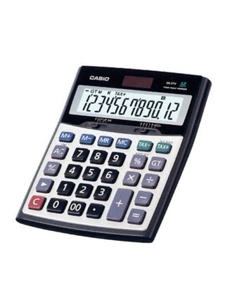 آلة حاسبة DS-2TS أساسية بشاشة سعة 12 رقماً رمادي/أسود - v1615921555/N32431872A_1