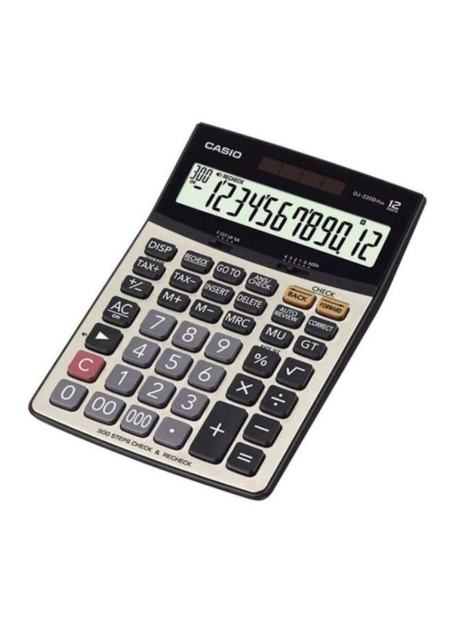 DJ-220DPLUS-WA-DP 12 Digits Calculator Silver - v1615921560/N34023743A_2