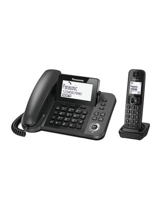 DECT Corded And Cordless Phone With Stand Black - v1615921564/N37737539A_1