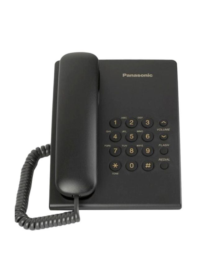 Panasonic Single Line Corded Phone Black - Image 4