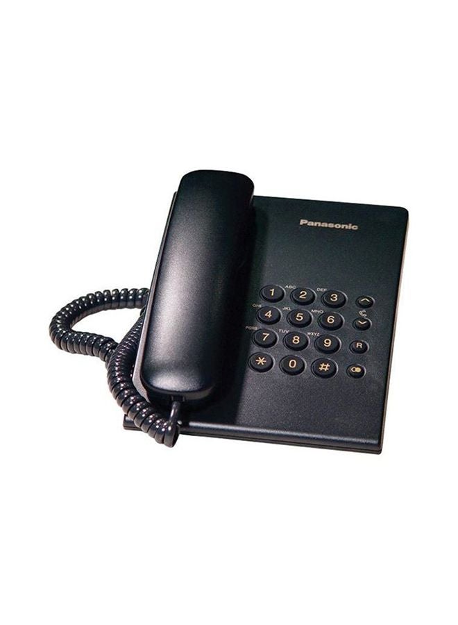 Panasonic Kx-Ts500 Integrated Corded Telephone Black - Image 2