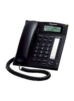 Panasonic Integrated Corded Telephone Black 