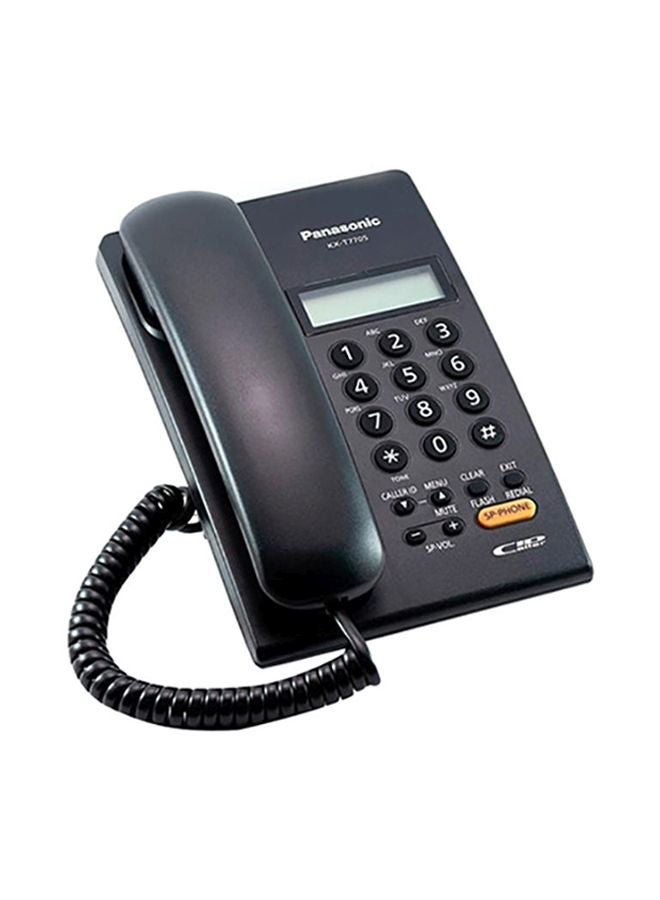 Panasonic Proprietary Corded Telephone Black - Image 1
