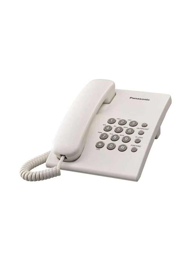 Panasonic Corded Desk Telephone White