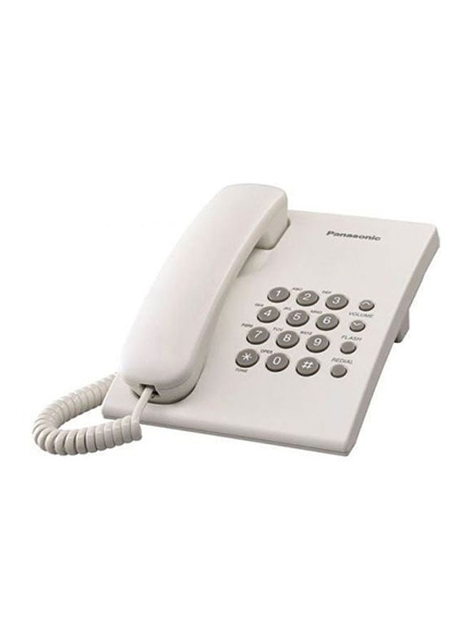 Panasonic Corded Landline Phone White  - Image 1