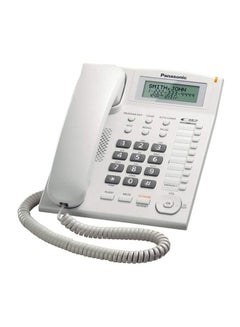 Integrated Corded Telephone White