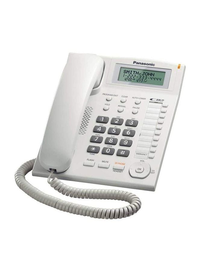 Panasonic - Integrated Corded Telephone White - Image 1