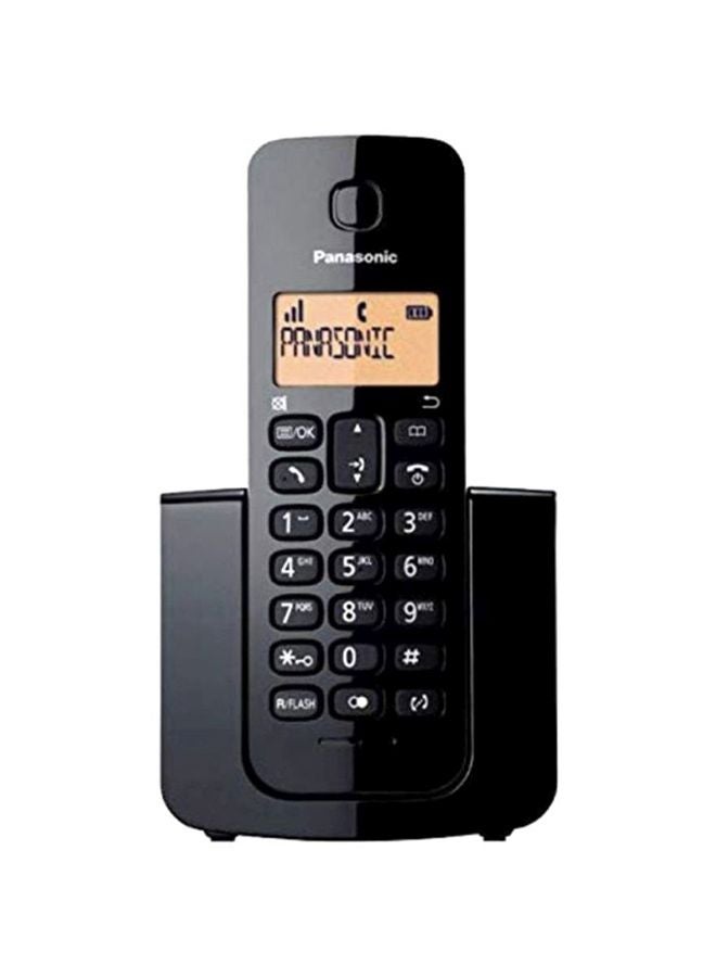 باناسونيك هاتف رقمي لاسلكي مكوّن من قطعتين أسود - Image 1