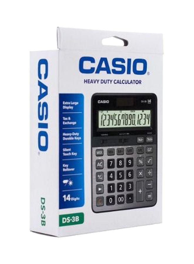 CASIO 14-Digit Financial And Business Calculator Grey/Black - Image 3