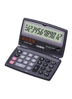 12-Digit Practical Calculator Black/Grey/Red
