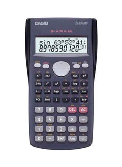 CASIO 12-Digit Scientific Calculator Blue/Grey/Pink  - Image 1