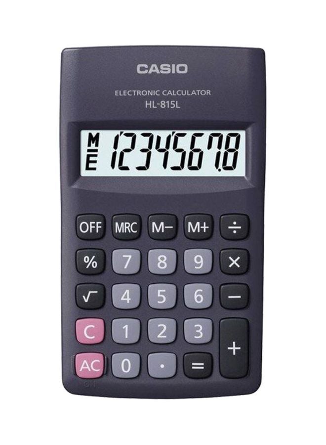 CASIO - Pocket Calculator Black - Image 1