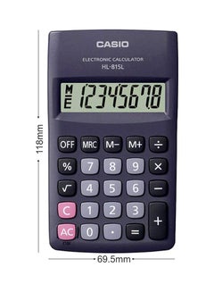 CASIO Pocket Calculator Black  - Image 3