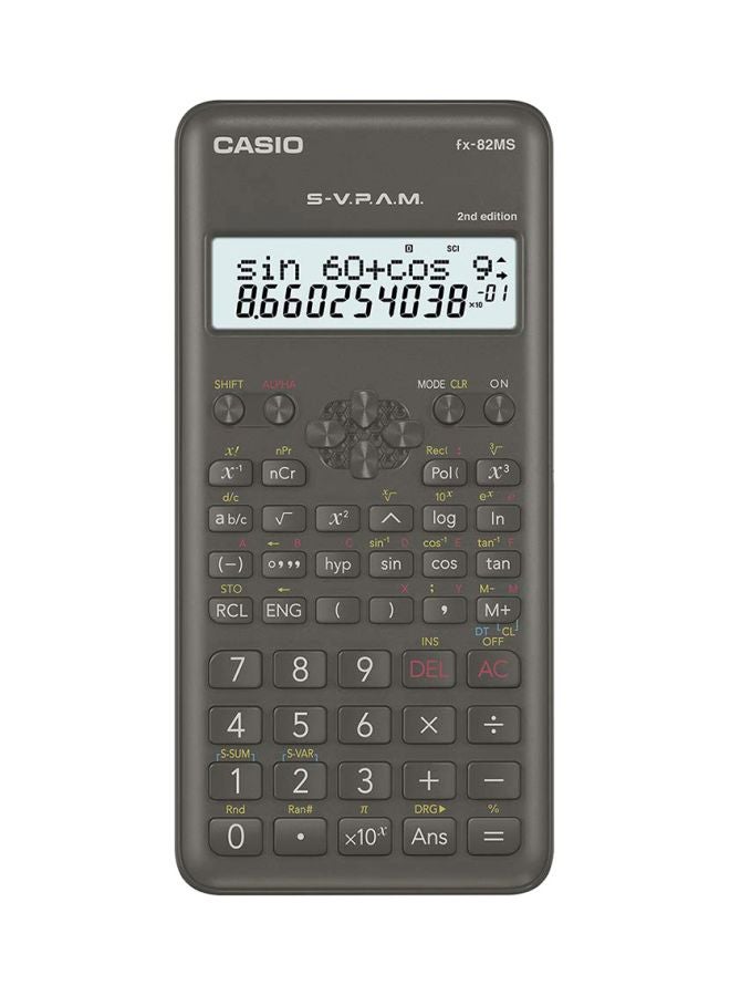 FX-82MS Scientific Calculator Black - v1615921742/N29986130A_1