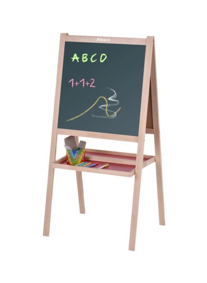 Aibecy Wooden Easel Set Beige/Red/White - Image 4