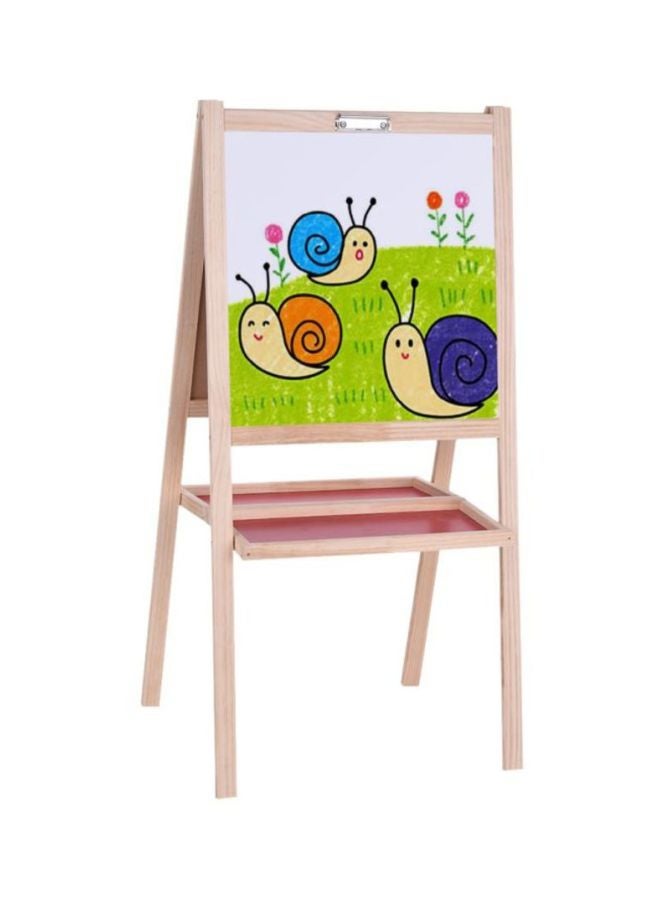Aibecy Wooden Easel Set Beige/Red/White - Image 5