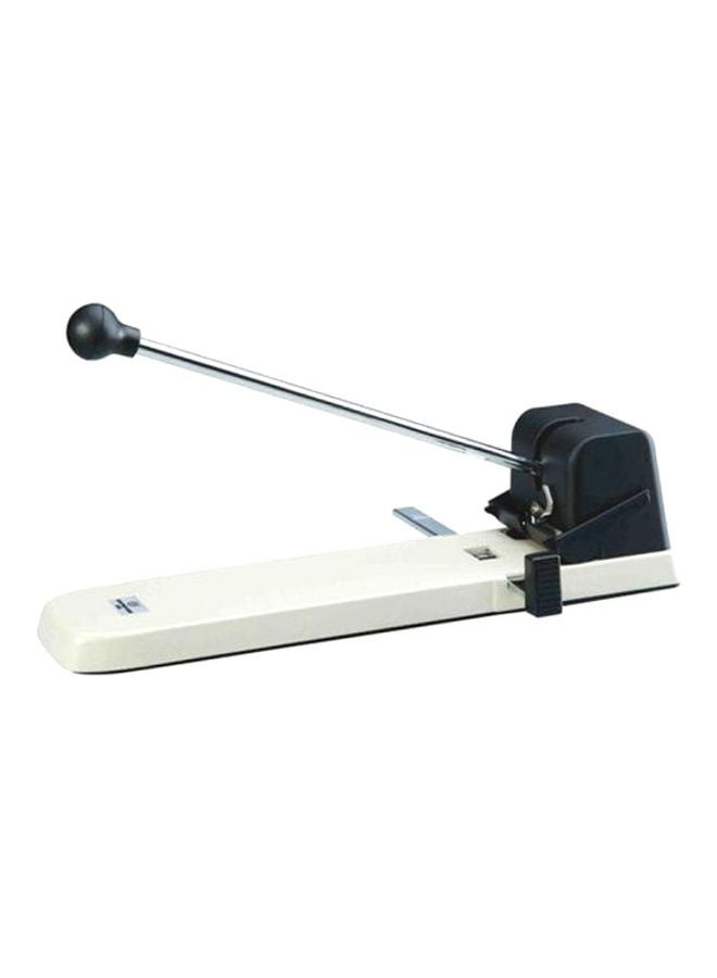 إف اي أس  مثقاب مزود بثقبين أبيض/أسود/فضي