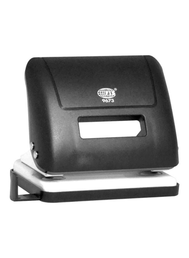 إف اي أس  آلة ثقب ورق مزودة بفتحتين أسود/ أبيض