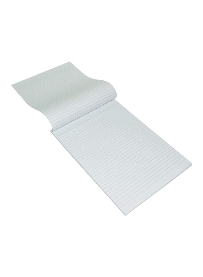 FIS 10-Piece A4 International Writing Notepad Set White - Image 2