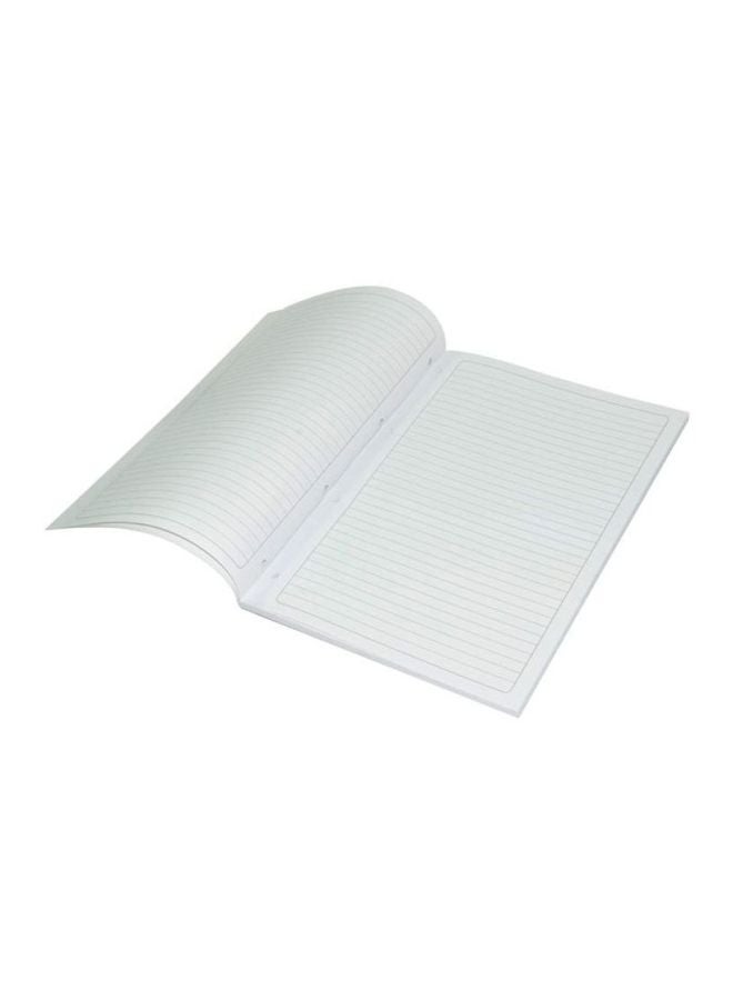 إف اي أس  مجموعة أوراق إعادة تعبئة لدفتر الملاحظات مقاس A4 من 10 قطع أبيض - Image 2
