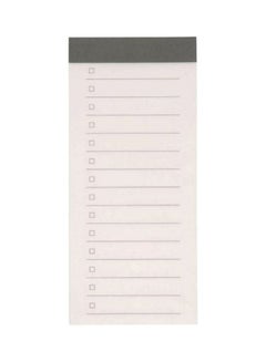 40-Sheets Planting Tree Checklist Type Memo White