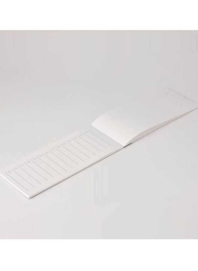MUJI - 40-Sheets Planting Tree Checklist Type Memo White - Image 1