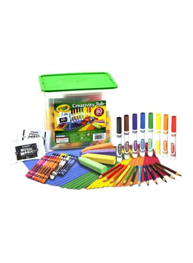 Crayola 72-Piece Colored Pencil Construction Paper Set Red/Yellow/Green