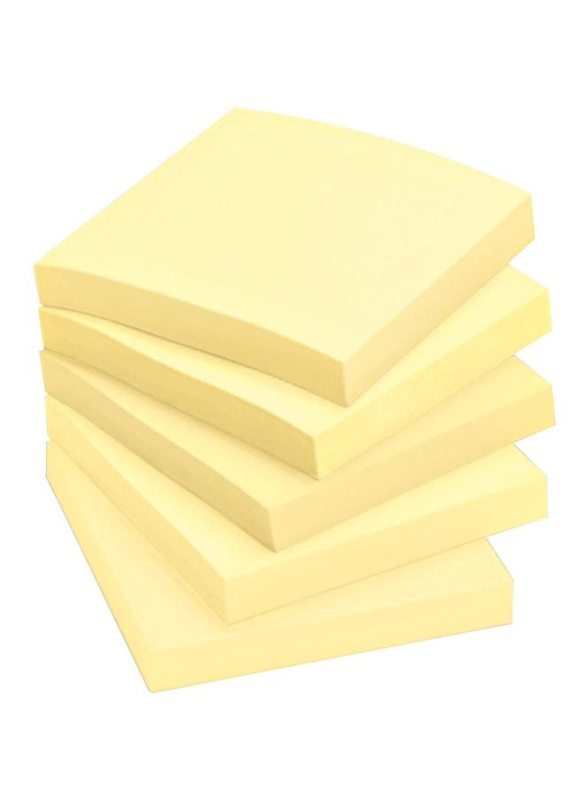 3M Post-it Sticky Notes Pad Yellow - Image 2