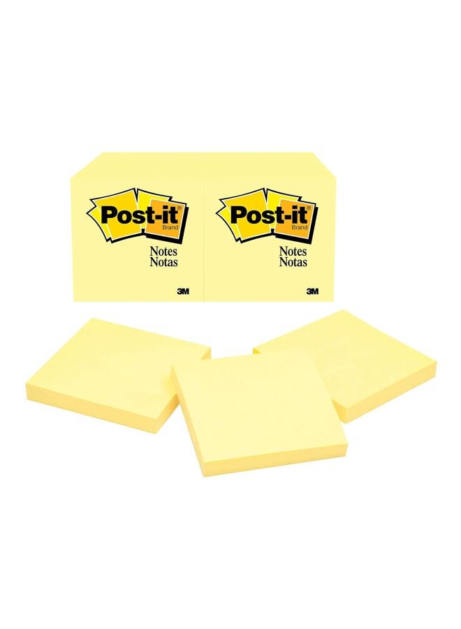 3M Post-it Sticky Notes Pad Yellow - Image 3