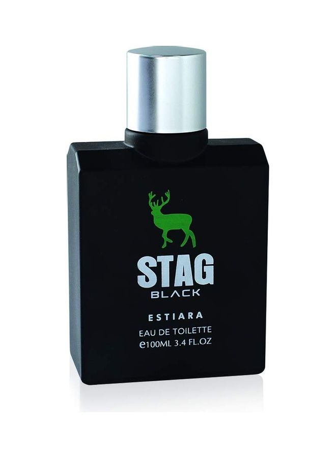 ESTIARA Stag Black Pour Homme EDT 100ml - Image 1