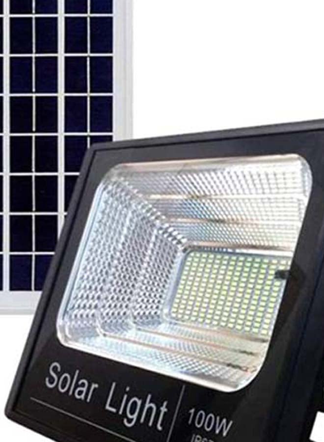 بيوينتي مصباح أمان LED بقوة 100 وات مزود بلوح شمسي أسود/ شفاف/ أبيض 10 x 10سم  - Image 2