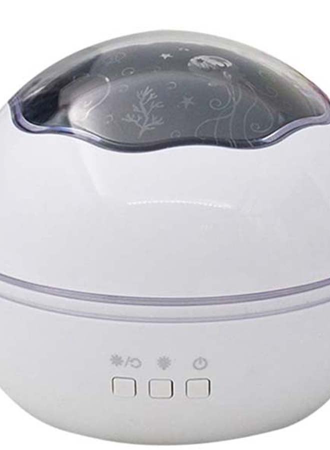 Voberry LED Night Sky Projector Lamp White/Clear 12.5 x 10cm - Image 2