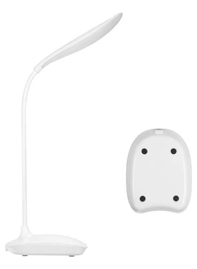 ديسديل مصباح LED مكتبي قابل للشحن بمنفذ USB أبيض 12 x 10سم  - Image 1