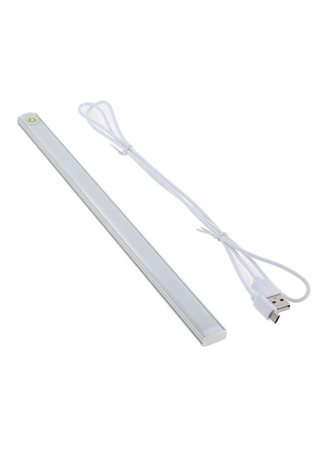 مصباح LED بجهاز استشعار حركة مع كابل USB أبيض