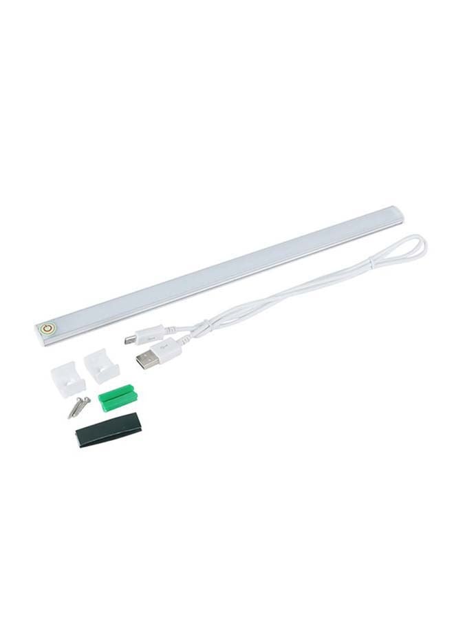 مصباح LED بجهاز استشعار حركة مع كابل USB أبيض
