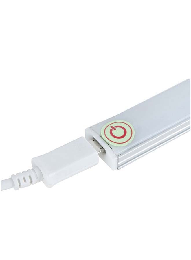 مصباح LED بجهاز استشعار حركة مع كابل USB أبيض