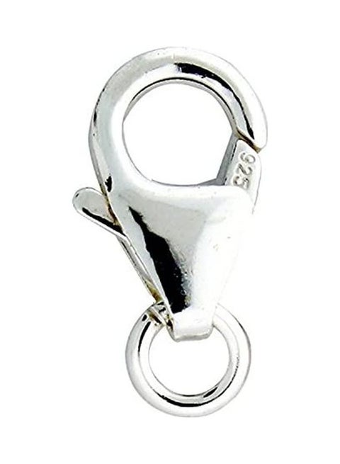 2-Piece Curved Lobster Claw Clasps
