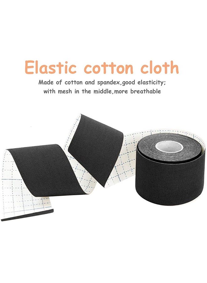 Glamroot Women's Nipple Cover Tape For A-E Cup Size Black - Image 4