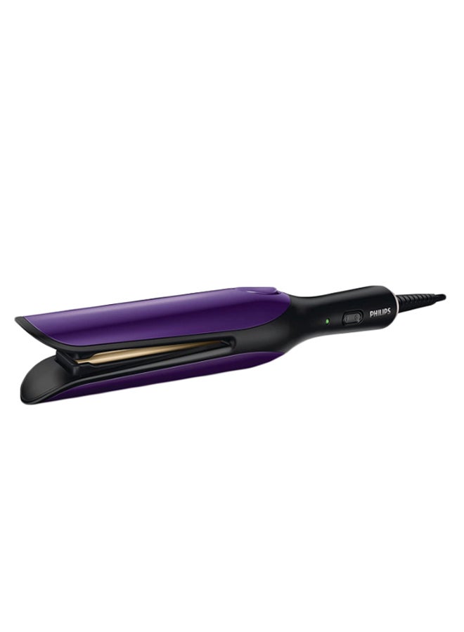 Philips - Professional Pro-Curve Hair Straightener Black - Image 1